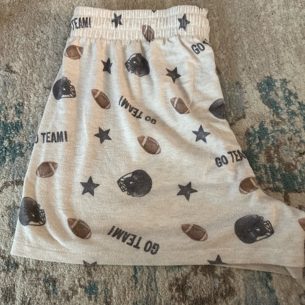 Women’s Football Print Shorts